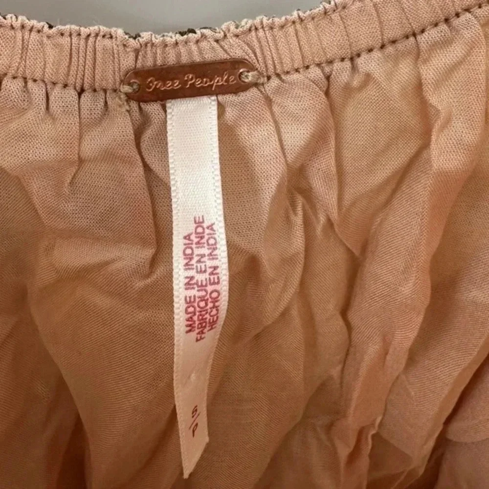 NEW Free People Julianna Maxi In Sand Combo B004